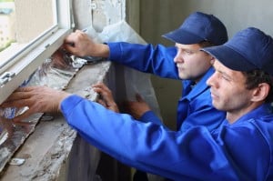 Artisans isolant des fenêtres