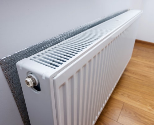 Intérêt de pose d'un isolant derrière un radiateur