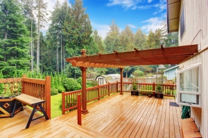 Pergola en bois